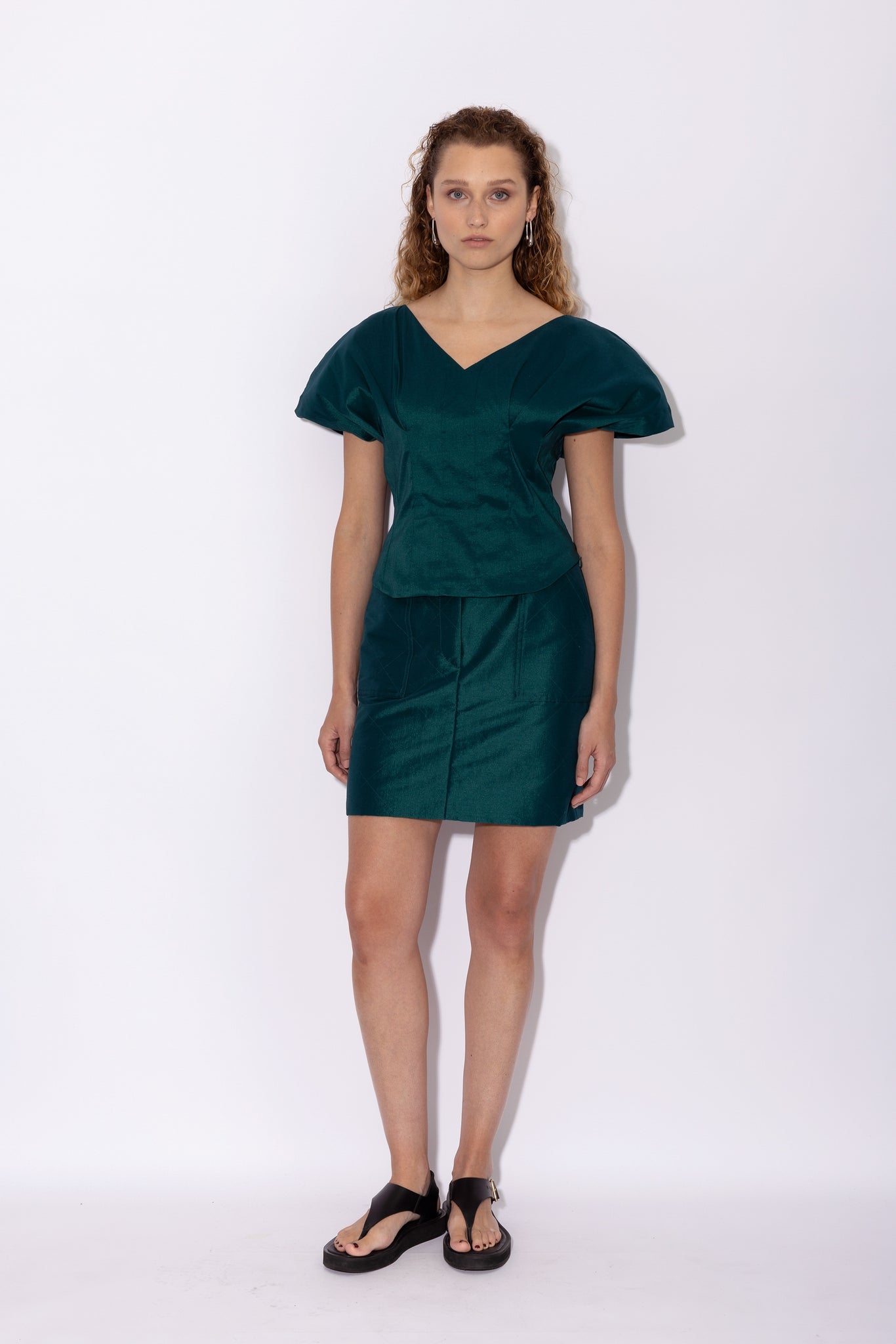 SKYLER skirt | PINE GREEN