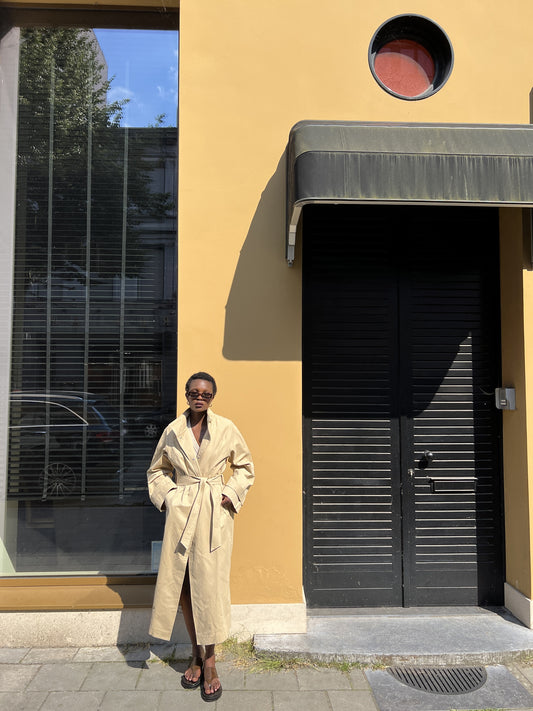 CALVIN coat | BEIGE
