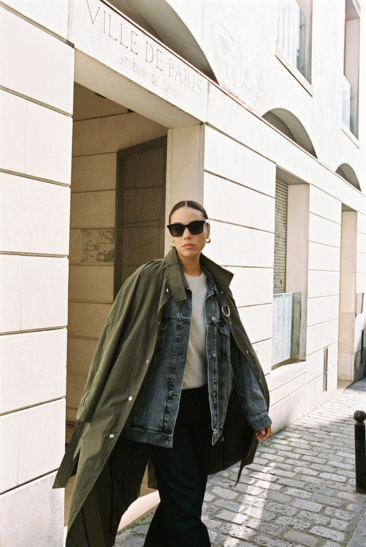 CALVIN coat | KHAKI