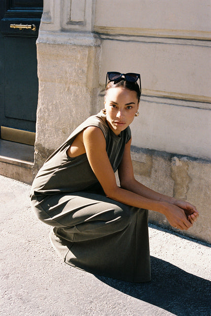 DIEGOTTE dress | KHAKI