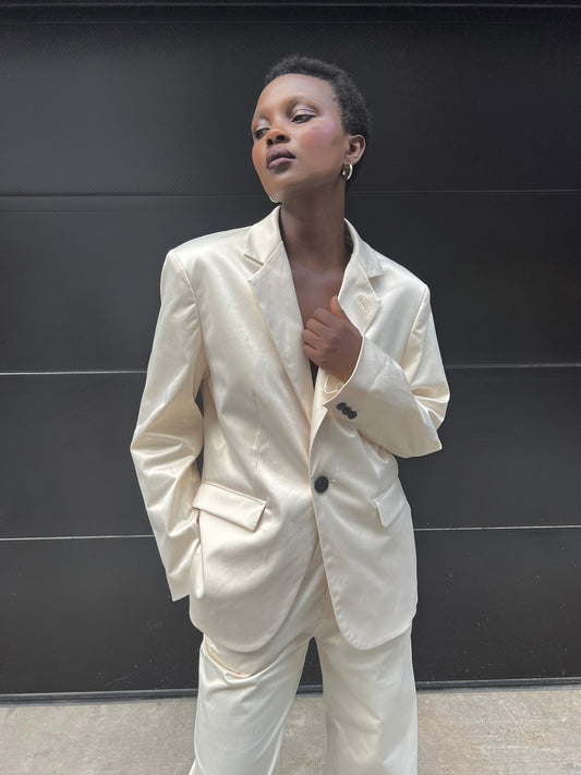 JAYDEE blazer | CHAMPAGNE