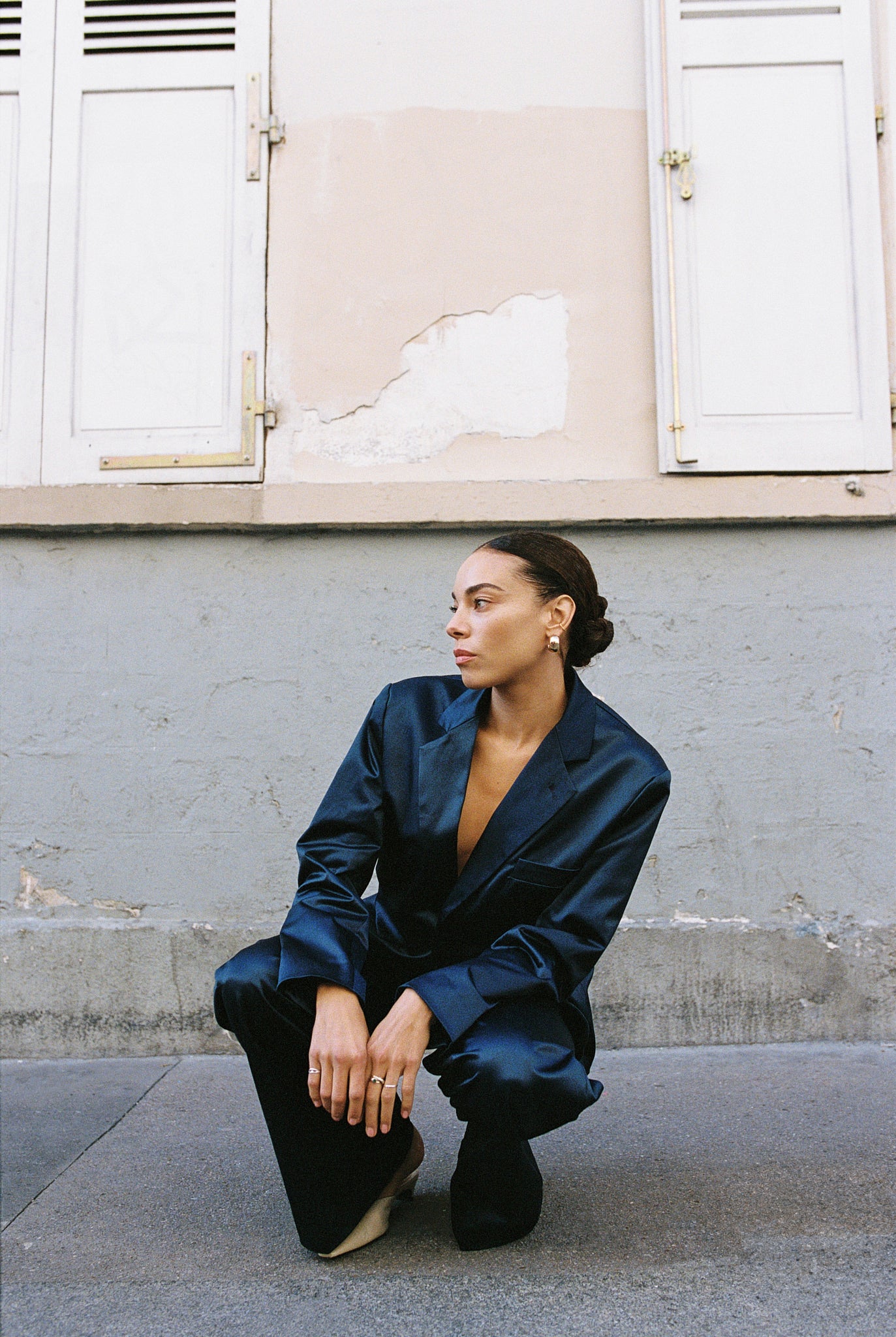 JAYDEE blazer | NAVY