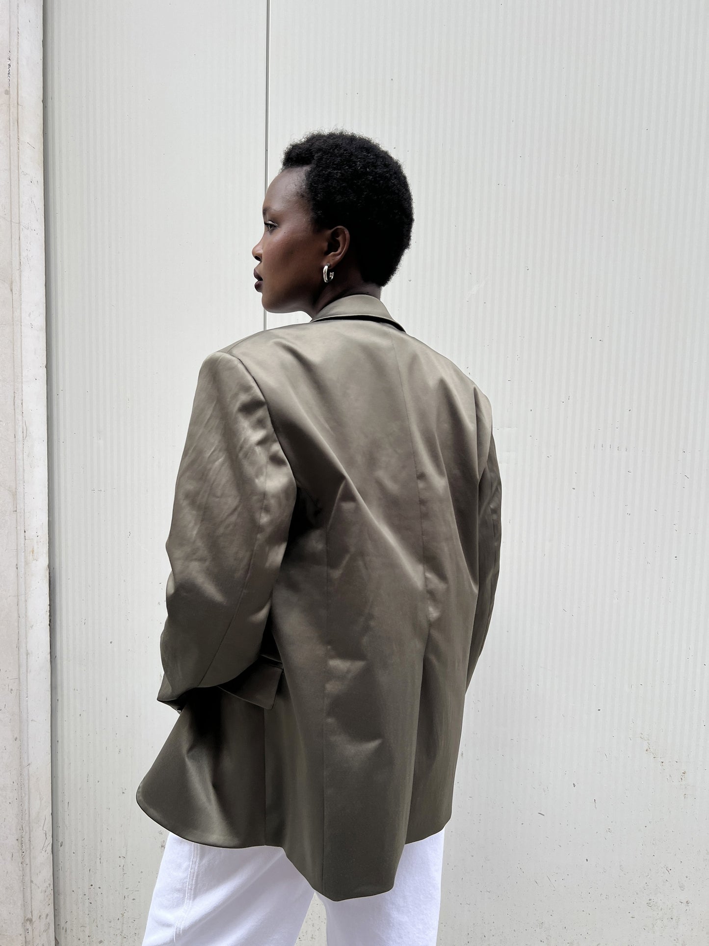 JAYDEE blazer | OLIVE
