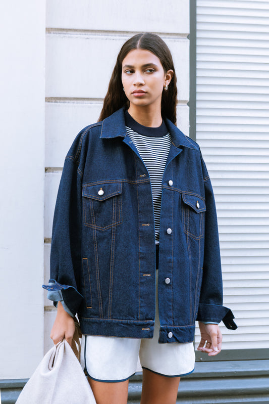 JAYLA jacket | INDIGO