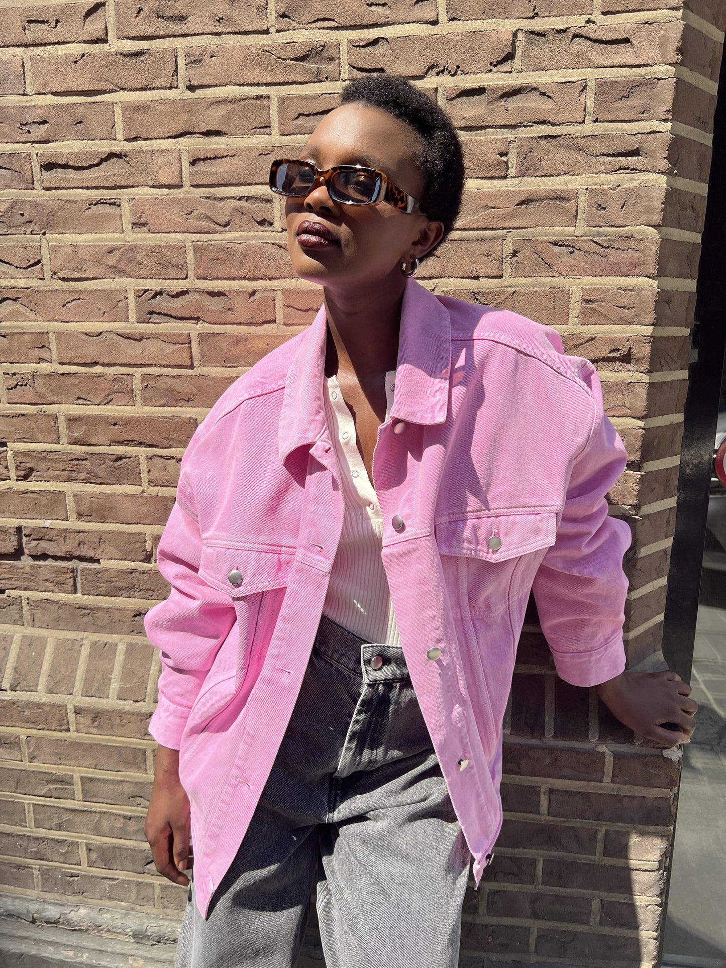 JAYLA jacket | LIGHT PINK
