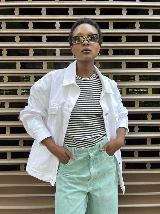 JAYLA jacket | WHITE