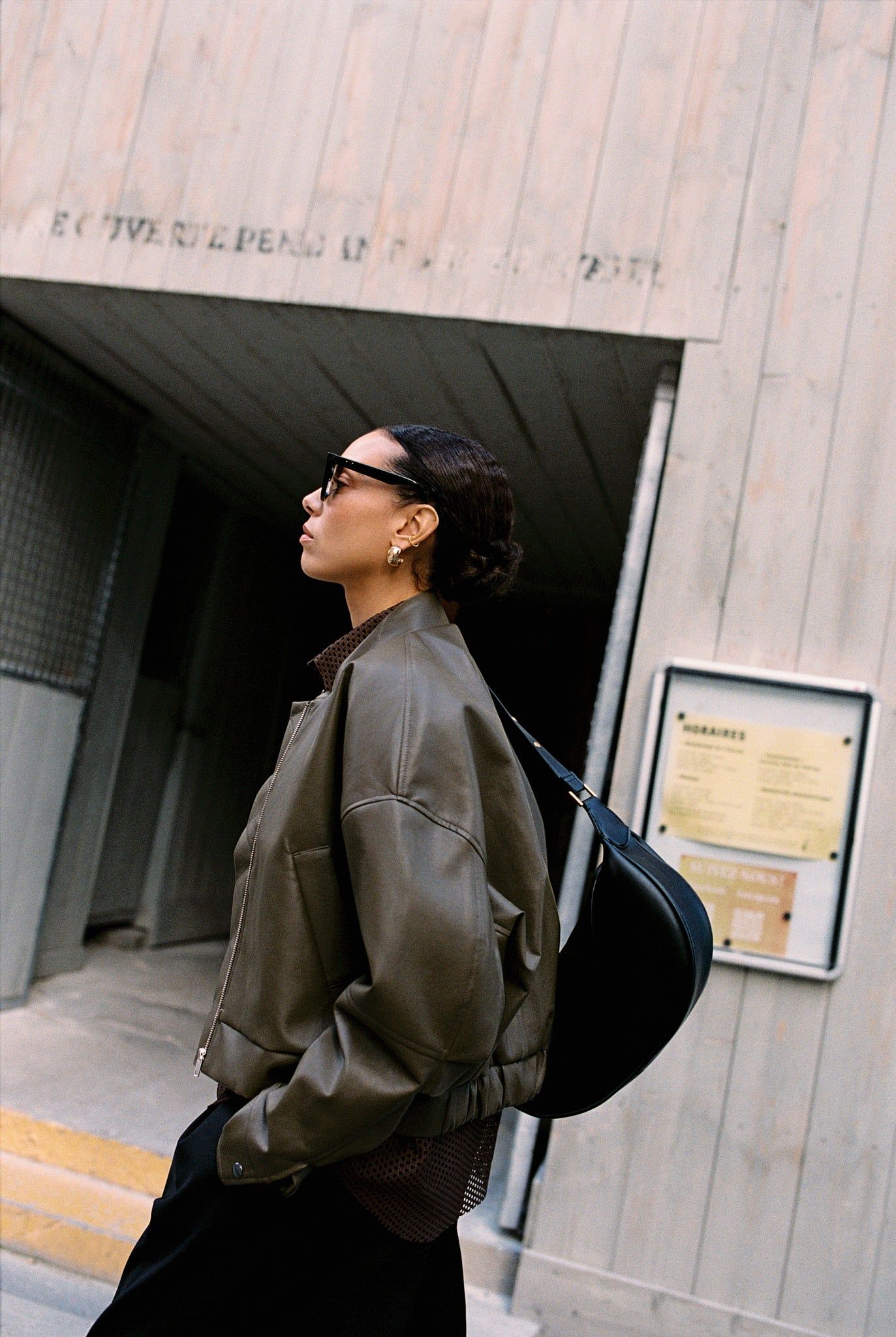 JUNA jacket | DARK OLIVE