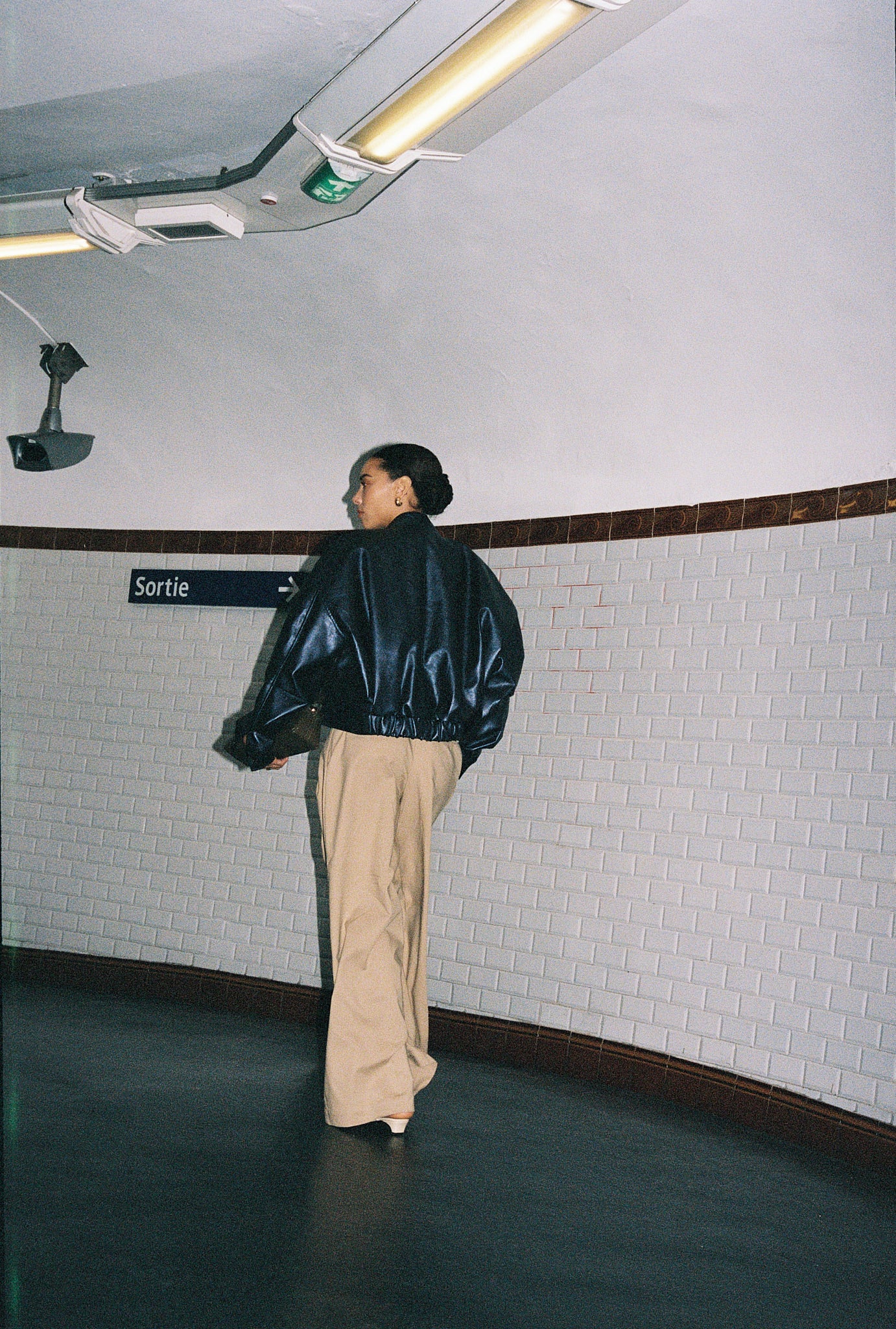 JUNA jacket | NAVY METALLIC