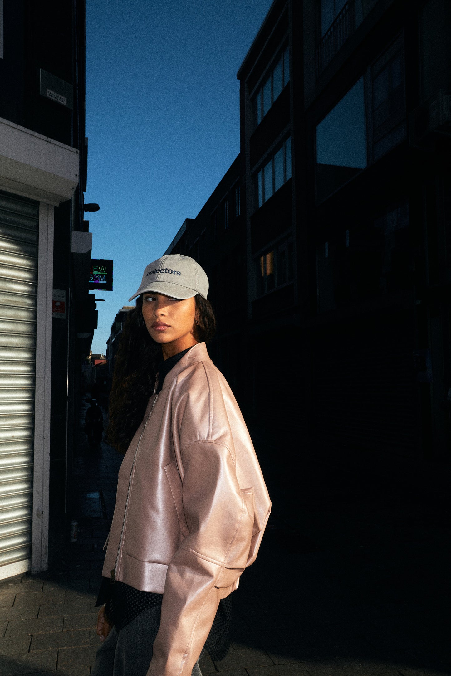 JUNA jacket | ROSE METALLIC
