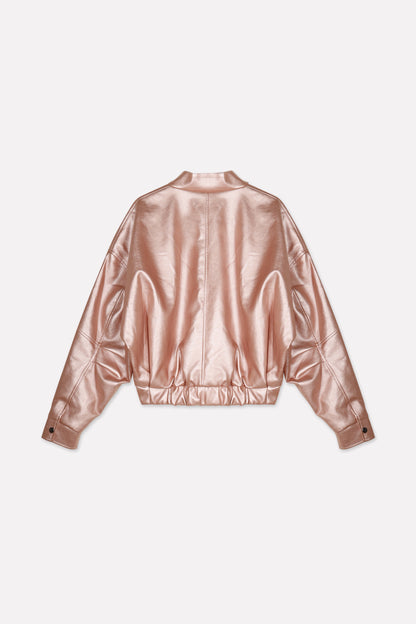 JUNA jacket | ROSE METALLIC