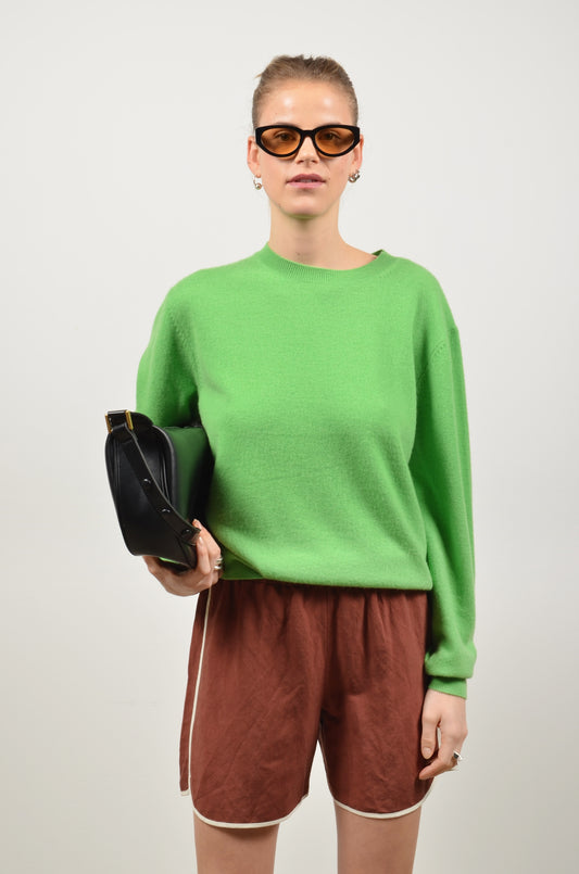 KEANU pullover | APPLE GREEN