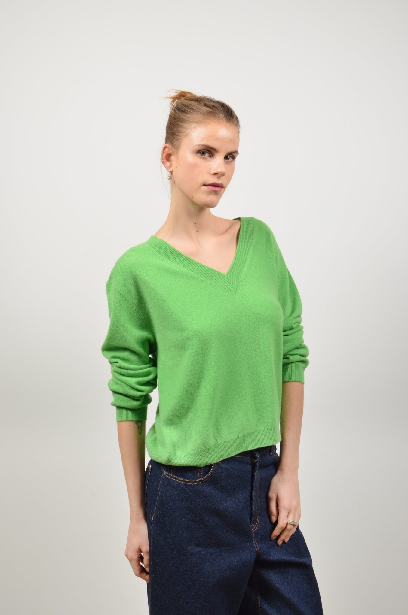 KIARA pullover | APPLE GREEN
