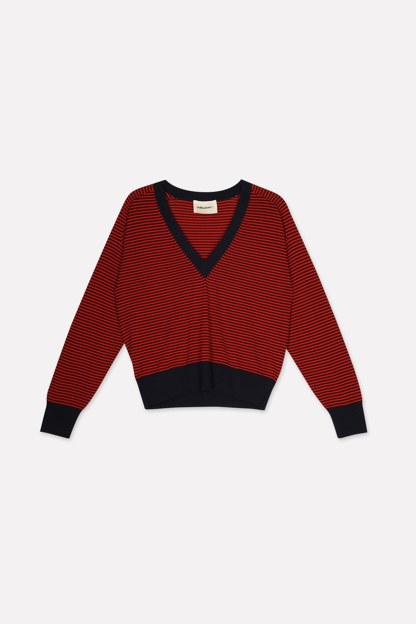KORINNE pullover | RED-NAVY STRIPES