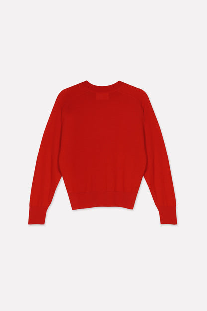 KORY pullover | VERMILLON RED