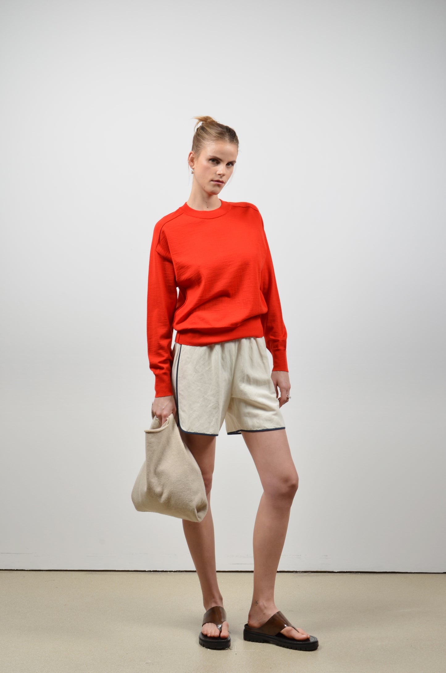 KORY pullover | VERMILLON RED