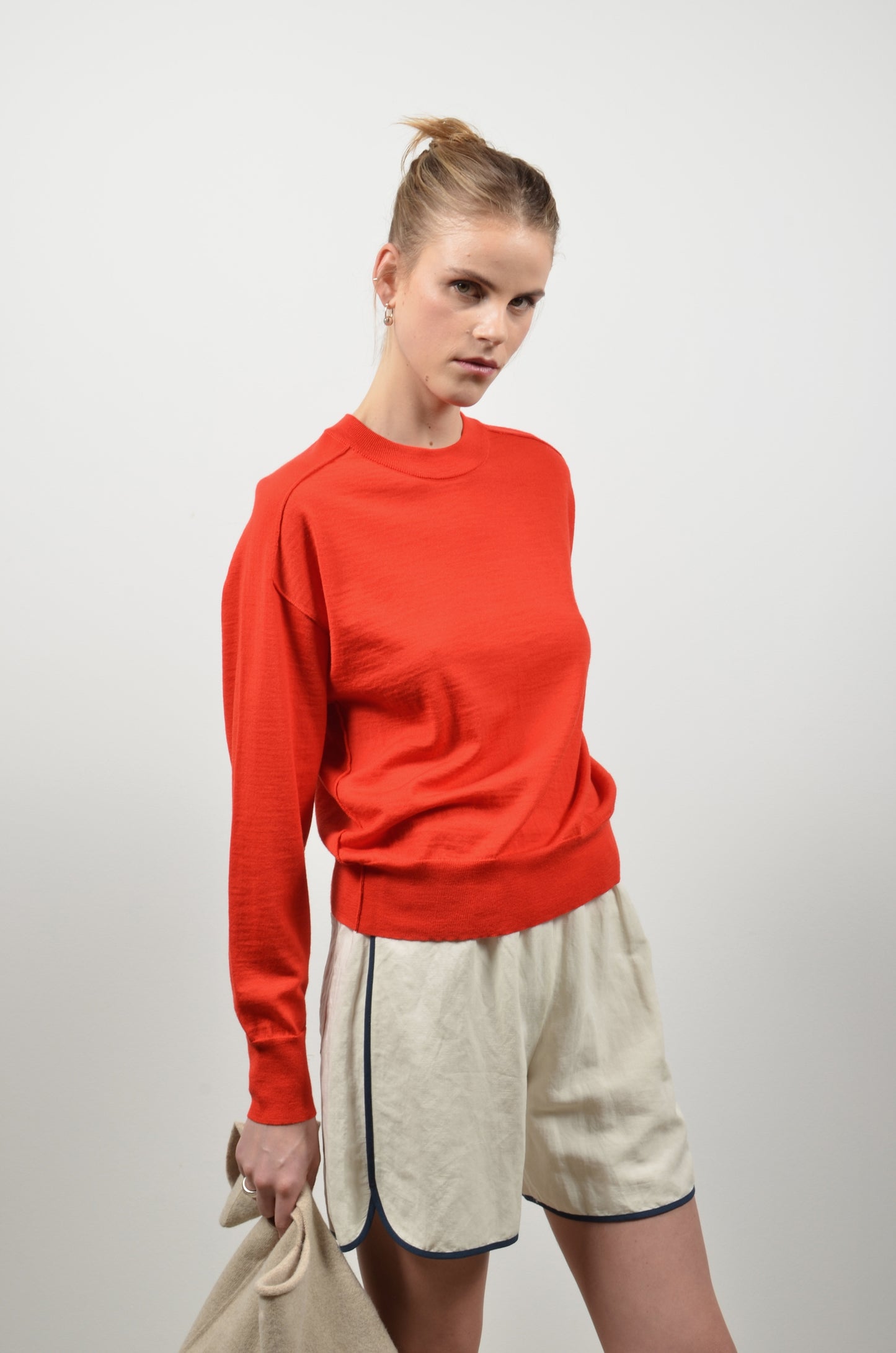 KORY pullover | VERMILLON RED