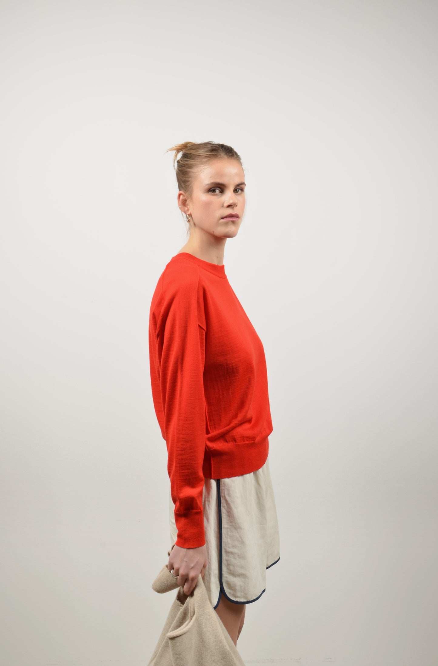 KORY pullover | VERMILLON RED