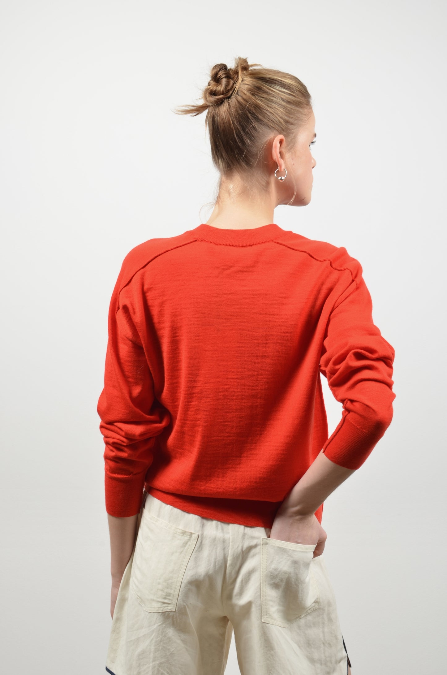 KORY pullover | VERMILLON RED
