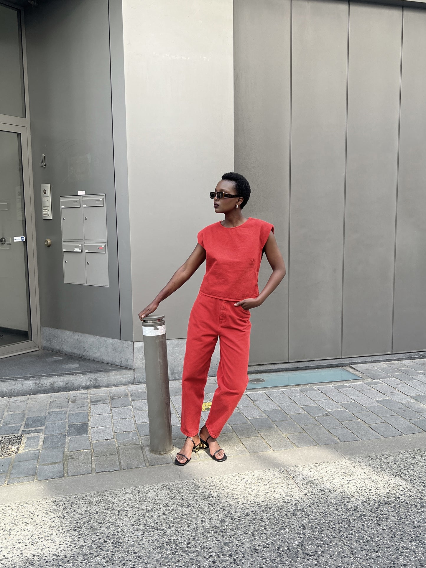 PALEO pants | LIPSTICK RED