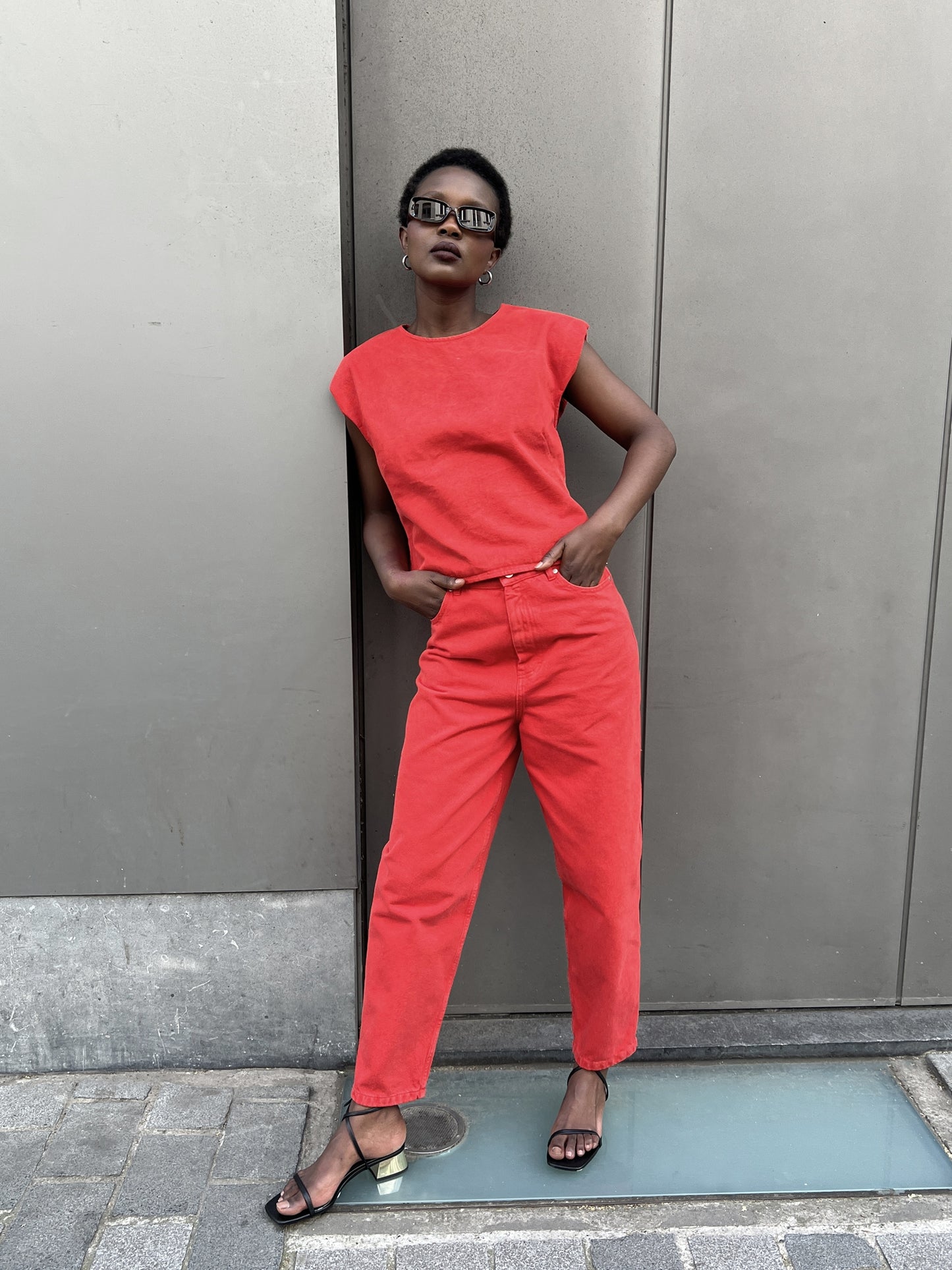PALEO pants | LIPSTICK RED