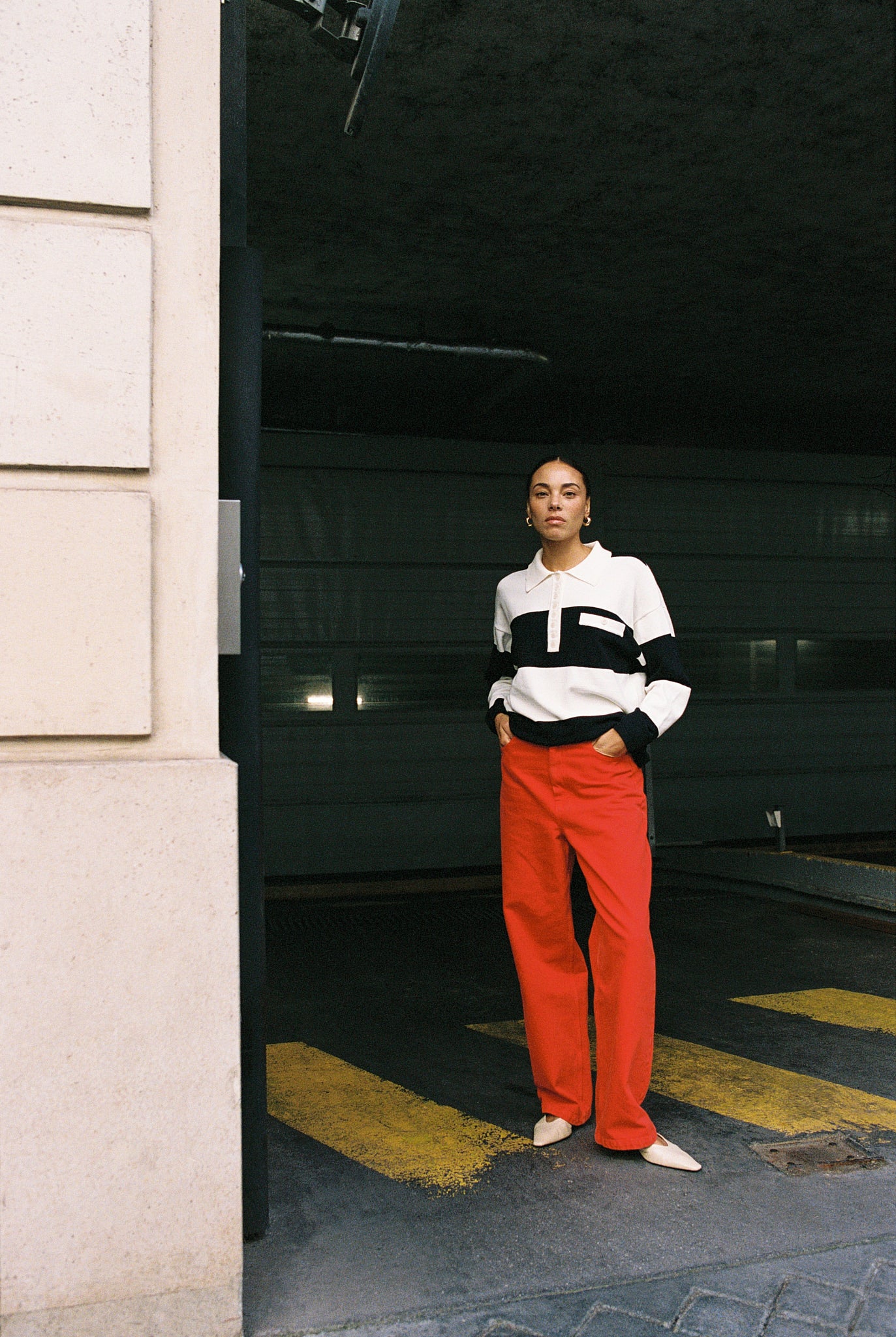 PALMER pants | LIPSTICK RED