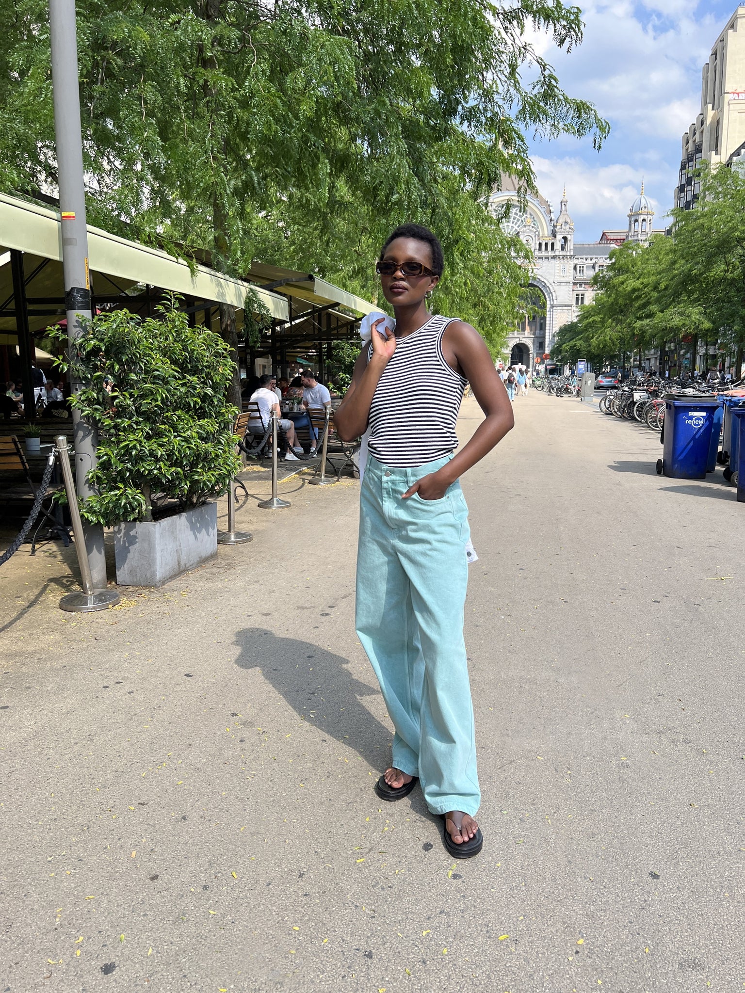 PALMER pants | MATCHA GREEN