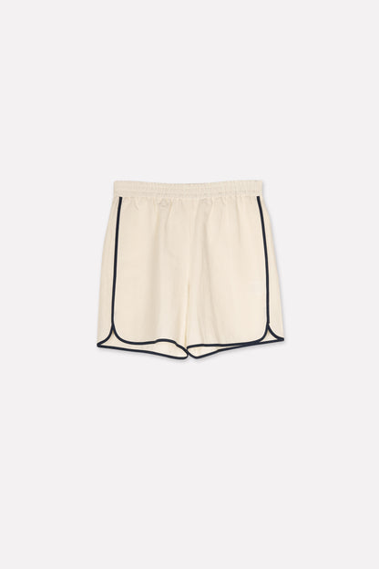 PIPPA shorts | ECRU-NAVY