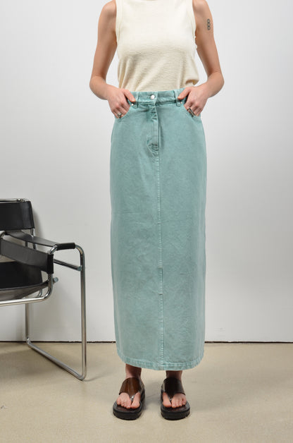 SAMIA skirt | MATCHA GREEN