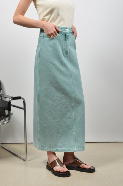 SAMIA skirt | MATCHA GREEN