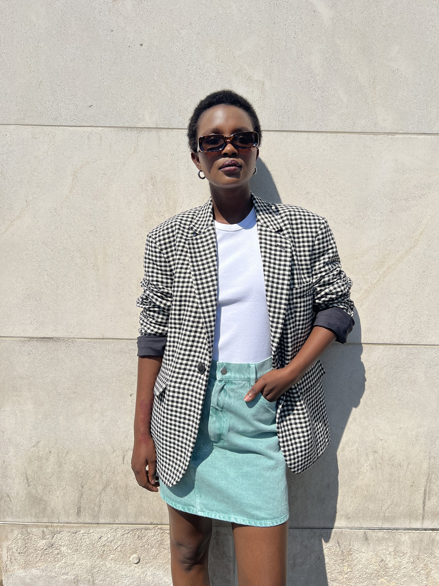 SANDRA skirt | MATCHA GREEN