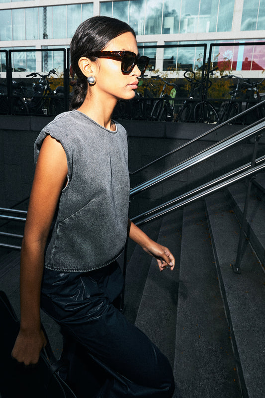 TERRA top | ASH GREY