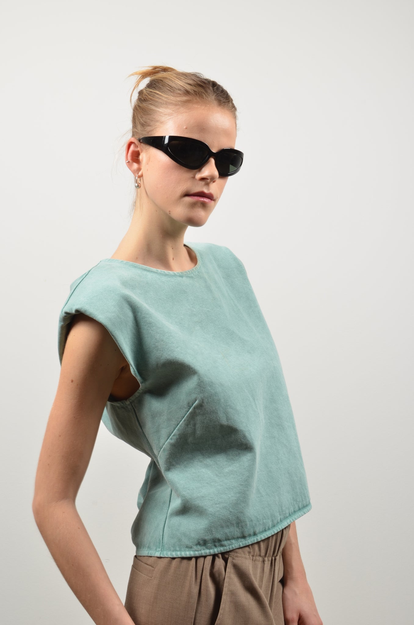 TERRA top | MATCHA GREEN