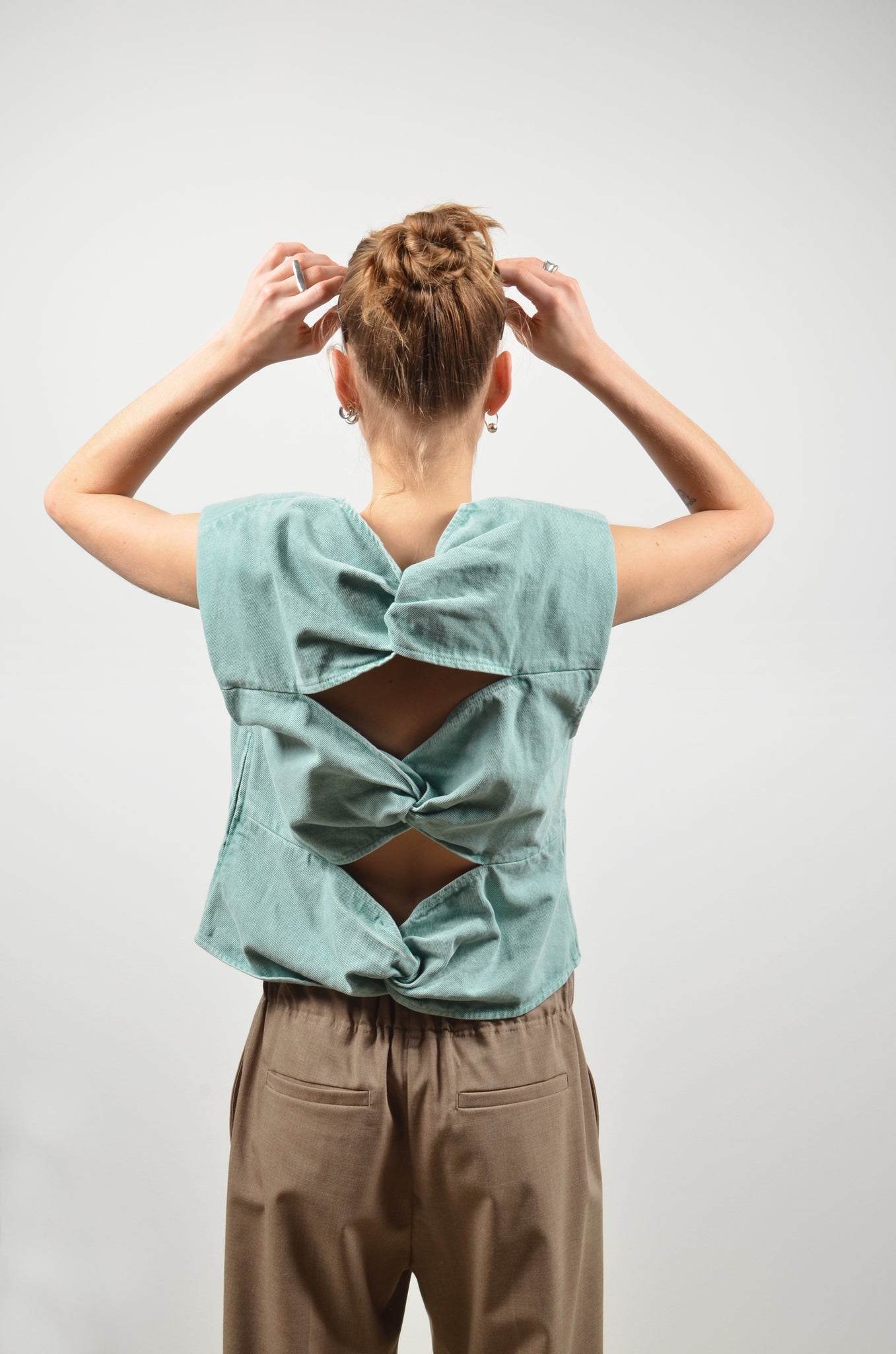 TERRA top | MATCHA GREEN
