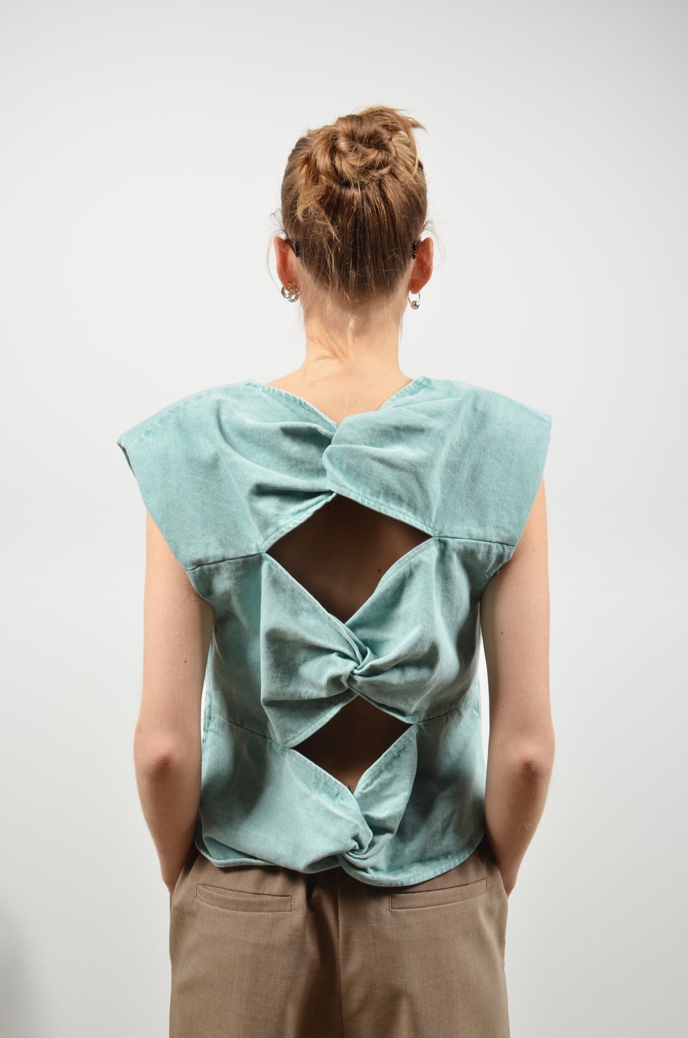 TERRA top | MATCHA GREEN