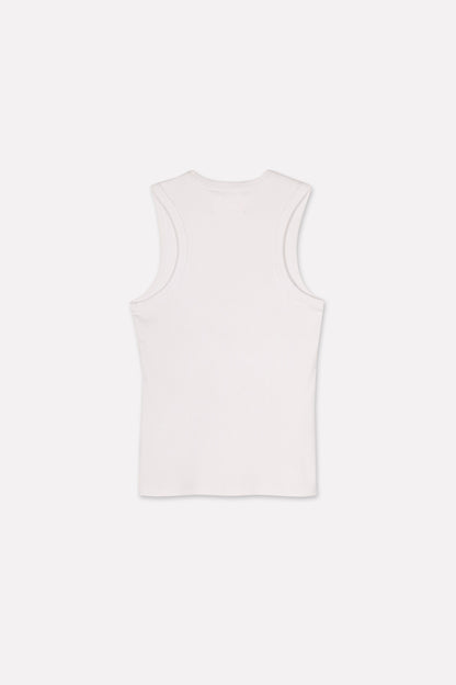 TONGA top | OPTICAL WHITE