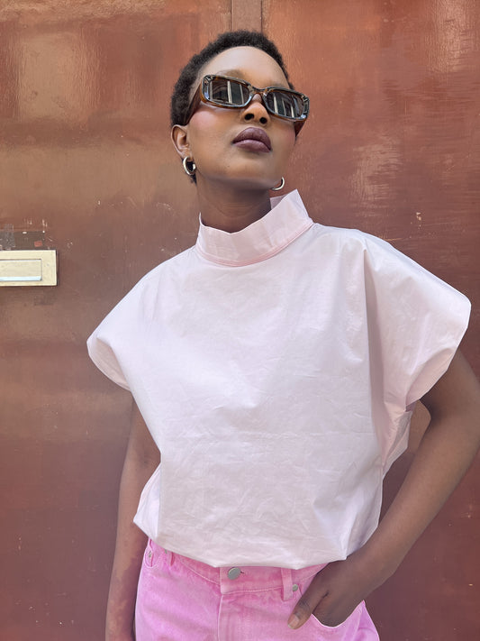 TUBA top | PALE PINK