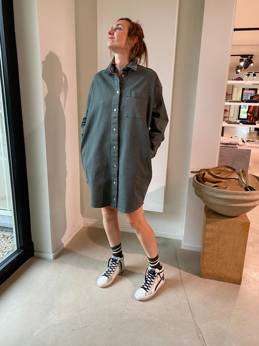 DENJI dress | KHAKI