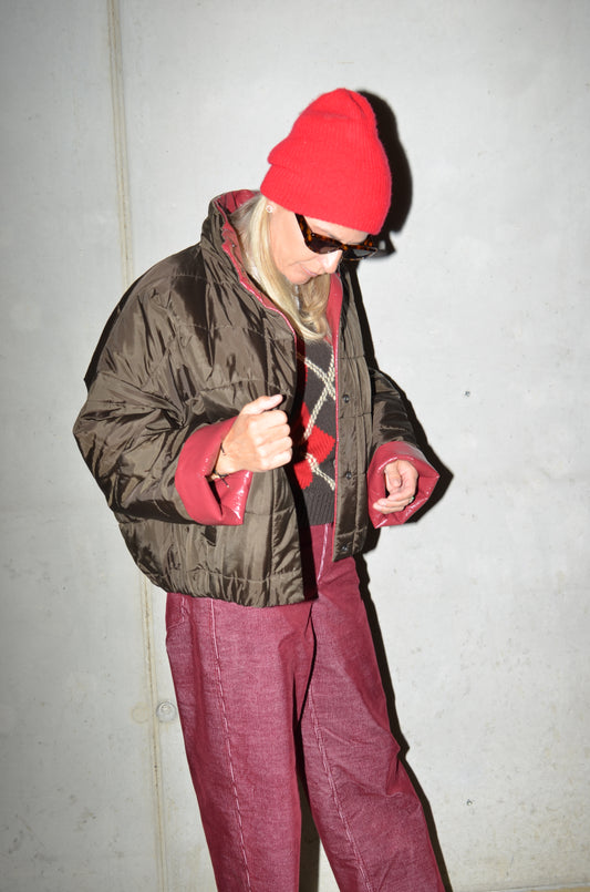 BURGUNDY-CHOCOLATE / TU