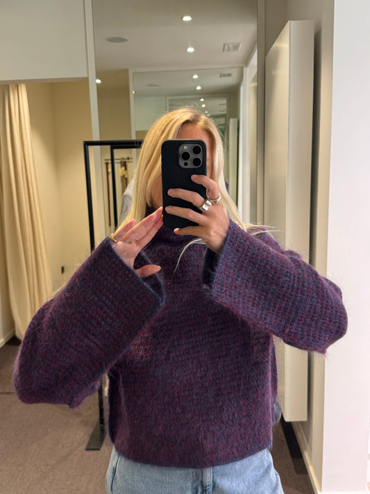 BLUE-BORDEAUX / XS/S