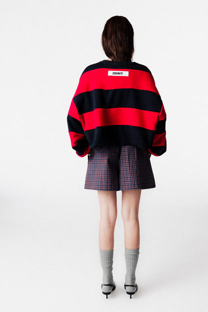 DEREK STRIPED SWEATER