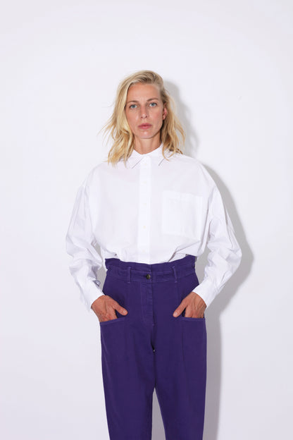BENJI shirt | OPTICAL WHITE