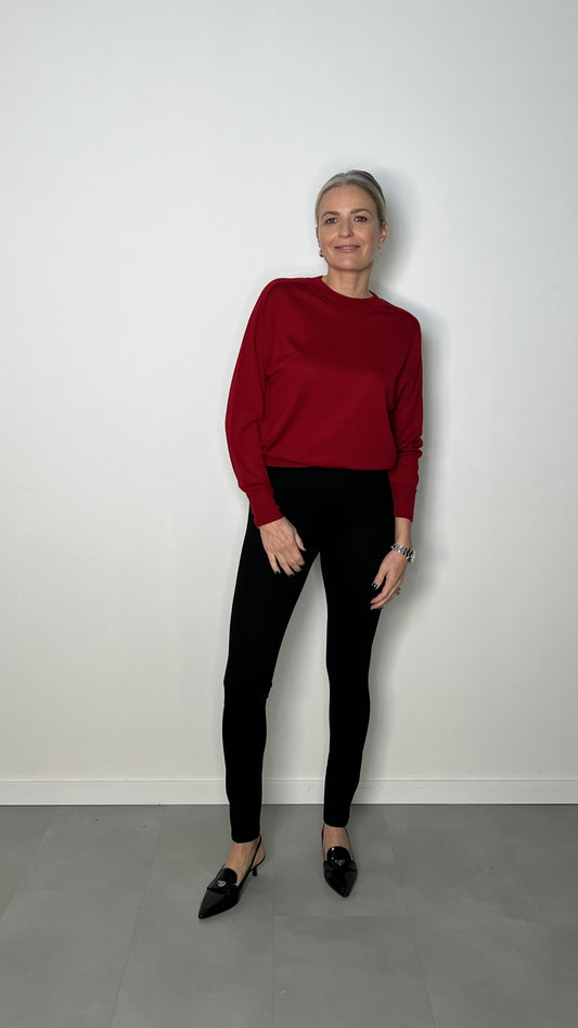 KORY pullover | CANDY APPLE RED