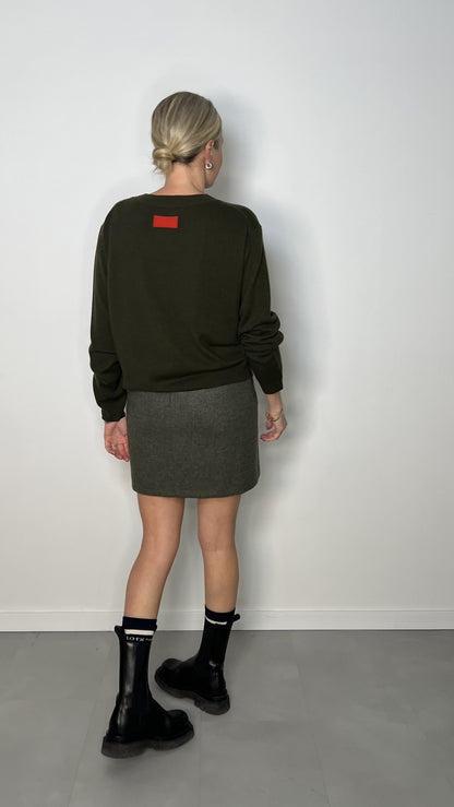 KIARA pullover | FOREST GREEN