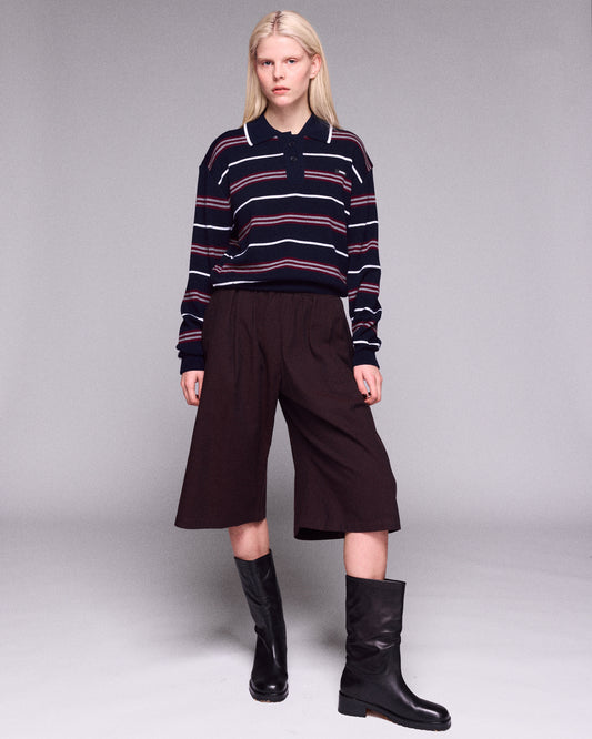 BLUE-BORDEAUX / XS