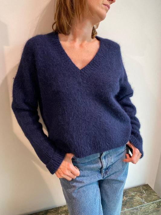 KITTO pullover | MIDNIGHT BLUE