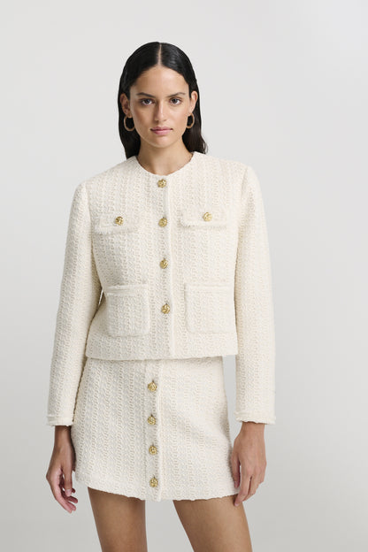 OLIVIA JACKET | ECRU