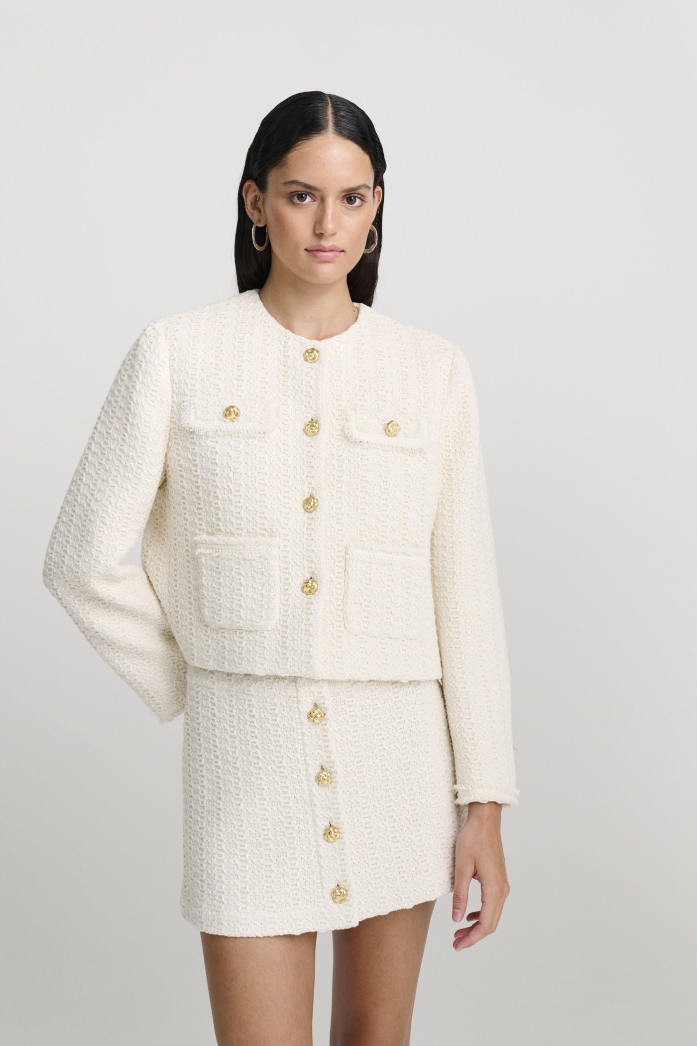 OLIVIA JACKET | ECRU