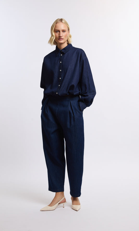 dark blue denim / 34