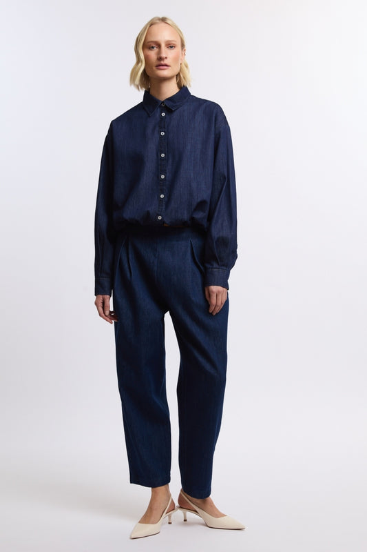 dark blue denim / XS
