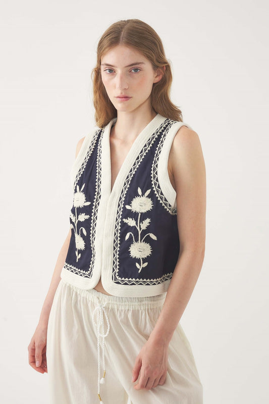 WINNA GILET | NAVY